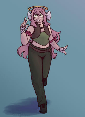 EMI - character belongs to leavingwillows on artfight